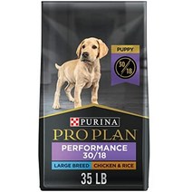 퓨리나 pro plan 강아지 라지 브리드 스포츠 디벨롭먼트 3018 고단백 강아지 태그 - 18 lb. bag, 35파운드 가방, 대형견 강아지 3018