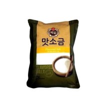 가공식품 맛소금 2kg 6ea 1BOX CJ 백설, 단품, 단품