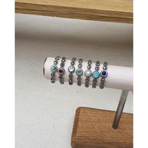 (All 92.5Silver)엔틱 원석 반지