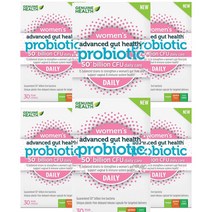 Genuine Health Daily Probiotics for Women 50 Billion CFU 제뉴언헬스 여성용 프로바이오틱스 500억 30 ct 1팩, 6팩