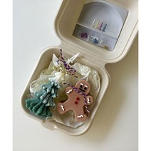 쿠키맨+트리캔들 선물세트, 쿠키맨+빨강트리캔들, 라벤더