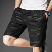 미라클세븐 M7 남자 허리밴드 캐쥬얼 카모플라쥬 반바지