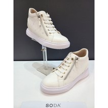 [소다] FLF222 IT30 SODA 여성 스니커즈 (여성 하이탑 레이저 포인트 스니커