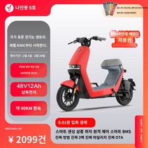전기자전거 Ninebot 9호 전기 A30C 스마트 전기 자동차 9호 새로운 국가 표준 납산 배터리 여성용 경량 전기 자동차, 48V, 12아, 푸젠성/광시성/후난성/산시성/산시성/허베이성/장시성/후