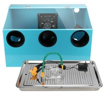 도색부스 클린룸 스프레이부스 피규어 페인팅 연삭 연마, 03.대형박스+물순환(팬포함)