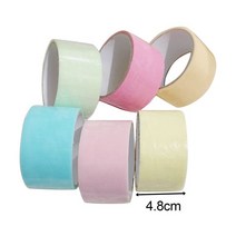 6/10Pcs 끈적 공 롤링 테이프 편안한 DIY 만들기 재미 감각 장난감 컬러 볼 성인, 01 6pcs A