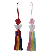 [대도지물] 3색연옥나비장식노리개