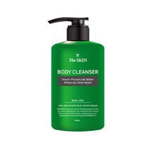 [더스킨] 편백 바디 클렌져 (500ml) + 특별 사은품 : 24k 골드 폼 클렌쟁 100ml (천연 편백수 함유로 아토피성 피부 완화 순한 타입 피부 진정 풍부한 거품), 1개
