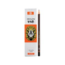 문화연필 (아트온) 더존연필 2B B HB 4B(12개), B