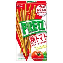 일본 글리코 Pretz 프릿츠 숙성 토마토맛 80g 20개