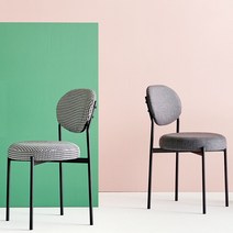 올라체어 카페의자 1인 베르판 디자인 패브릭 식탁의자, 올라체어-그레이