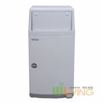 플라스틱사각휴지통45 (페달형 비닐증정 15M) 공기관휴지통 대용, 팩류