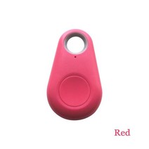 gps측량기애완 동물 스마트 미니 GPS 추적 장치 분실 방지 방수 블루투스 강아지 고양이 키 지갑 가방 키, 01 Red