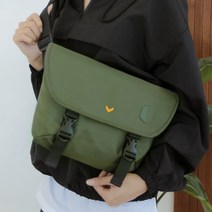 사만다 메신저 남자 여자 커플 가방 캔버스 버클 천가방 대학생 캠퍼스 스포티 캐주얼 빈티지 심플 베이직 데일리 무지 숄더 크로스백