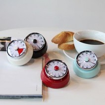 디자인에버 LASIDO 아날로그 심플 키친 구글타이머 LA2 주방타이머 9W921AB4, 1개, 민트