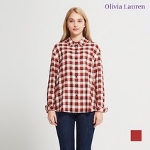 올리비아로렌 올리비아로렌 타탄체크 블라우스_VOINLVF8271