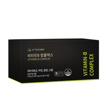 [뉴트리코어] 비타민B 컴플렉스 3+1개입 (b6 b1 b2) 비타민비, 단일속성