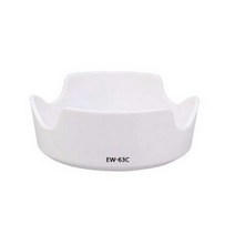 캐논 EW-63C / EF-S 18-55MM F3.5-5.6 IS STM /EOS 200D 100D 18-55 호환 후드 화이트, 5개
