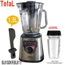 테팔 퍼펙트믹스 BL811DKR(BL81GDKR) 플러스 초고속 블렌더 1.5L 유리용기 얼음분쇄 속도조절 스무디, BL811DKR(BL81GDKR) (퍼펙트믹스)-랜덤