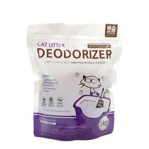 고양이모래 냄새제거 탈취제 라벤더1kg 고양이배변용품