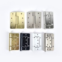 철물팩토리 이지경첩 댐퍼 스텐 문 경첩 보강 옷장 방문 가구 장롱 붙박이장 스무버 도어, 06.일반경첩-골드