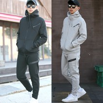 겨울 기모 방수 후드집업 조거 트레이닝복 세트 남자 남성 M~3XL 빅사이즈