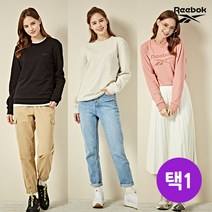 [이월] [REEBOK] NEW 리복 여성 클래식 스웻셔츠 3컬러 택1