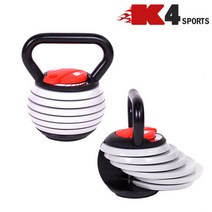 K4스포츠아몸디 K4-57 무게조절 케틀벨 스윙 커틀벨 아령 덤벨 올인원 웨이트 카틀벨, 1개, 선택완료, 단품없음