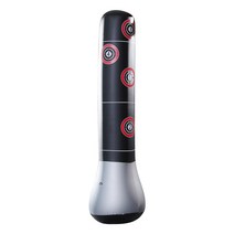 샌드백거치대 샌드백 걸이 아파트 팽창식 권투 가방 훈련 압력 완화 운동 수성 펀칭 서 있는 피트니스 바디 빌딩 장비, 협력사, 01 Silver1.5M