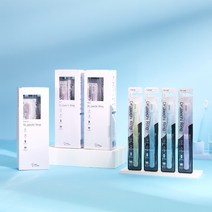 샤이닝 링칫솔 (1세트-4개입) 닥터재치 치아건강 고급칫솔 교정칫솔 스케일링 치과의사 발명 소프트 노멀 하드 성인 청소년칫솔, Soft(S)(1SET-4개입)