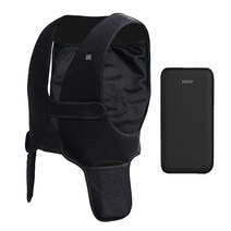 알파 발열조끼 USB 온열 열선 방한 오토바이 낚시 등산조끼 + 보조배터리 10000mAh