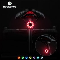 1+1락브로스 자전거 Q1 후미등 USB 충전 LED 라이트 생활방수, 1. Q1 후미등 2개