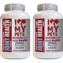 강아지 관절 영양제 관절약 보조제 I LOVE MY PETS LLC pet Joint Support for Dogs - Health with Turmeric MSM Premium