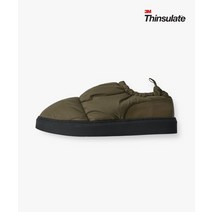 LAFUDGESTORE 3M 신슐레이트 푸퍼 패딩 슬립온_Mild Khaki Puffer Padded Slip-On_Mild