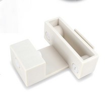 안뚫어고리 못없이커튼봉 레일 블라인드 다이소, 노랑