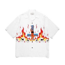 와코마리아 WACKO MARIA 반팔 하와이안 셔츠 4컬러 NECKFACE HAWAIIAN SHIRT