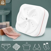 구강세정기 휴대용 물치실 틀니 세정기 치간 세척기 USB 미니 세탁기 홈 여행 의류 가전 18W 30 분 시간 초과