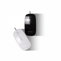 지클릭커 유선 무소음 저소음 마우스 GM-CT110 블랙