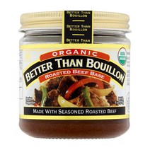 Better Than Bouillon 오가닉 비프 베이스, 227g, 1개