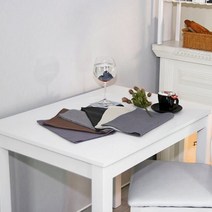 [나산] 냅킨 린넨 100% 젠스타일 RS91-2 6장 SET 40x30cm 당일발송, 상세설명 참조, 19 네이비블루