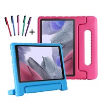 갤럭시탭A7라이트 8.7 2021 에바폼 케이스 SM-T220 T220N T225 T225N 삼성 Lite, 에바폼케이스(파랑)+터치펜