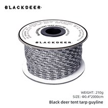 BLACKDEER 8pcs 야외 캠핑 네일 페그 텐트 알루미늄 합금 하이킹 후크 네일 텐트 스테이크 가이 라인 윈드 로프 버클 액세서리, 바람 로프