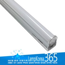 Long LED T5 간접 슬림 조명 등기구 20W 간접등, 전구색-2700K-따뜻한 느낌 연주황 빛