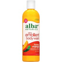 Alba Botanica Very Emollient 허니 망고 바디워시 354.9ml 12온스