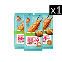 풀무원 통통새우 쉬림프카츠 330g x 3봉, 통통새우 쉬림프카츠 330g(3개입) x 3봉, 3개