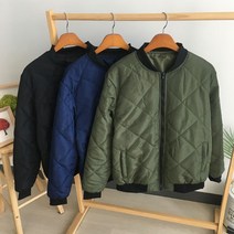 [일칠사] 남자 경량 퀄팅 압축 패딩 가벼운 겨울 숏 자켓