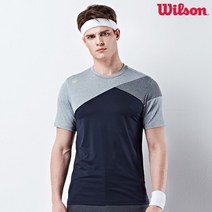 윌슨 반팔 라운드티셔츠 5257M NAVY 남성용