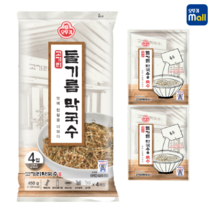 오뚜기 고기리 들기름 막국수(4입) + 육수 2개