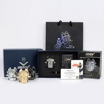 레모토 로보트 태권브이 차량용 방향제 자동차 디퓨저, 크롬블랙_유광, 헤븐리오션