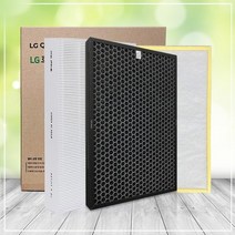 기타 바보사랑[하우스필터]LG LA-U110DW/DWR 엘지 공기청정기 필터 호환용 국내산 Q